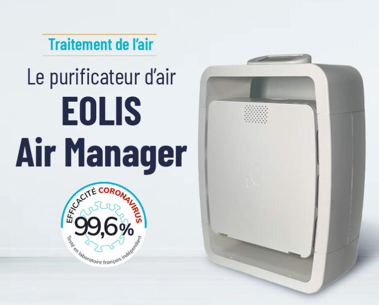 Le purificateur d'air EOLIS Air Manager